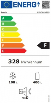 Bosch KGN56AWF0N görsel 3