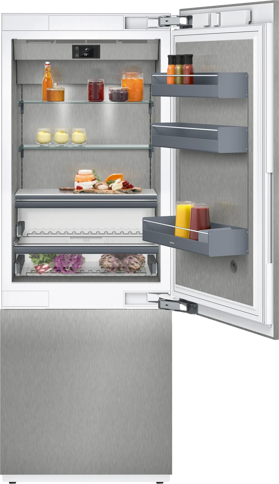 Gaggenau RB472305 Vario soğutucu ve derin dondurucu kombinasyonu