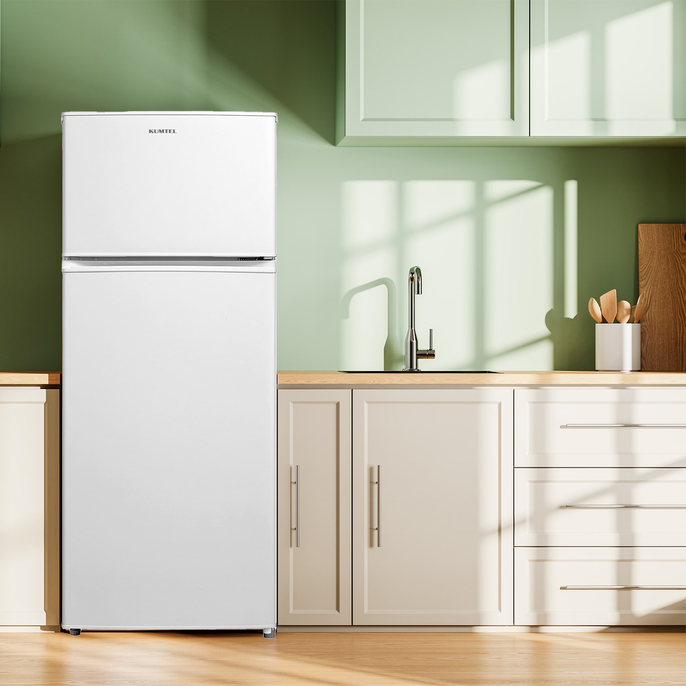 Kumtel Çift Kapılı Dijital Buzdolabı 204L HTMF-210 (4Q0055925) görsel 2