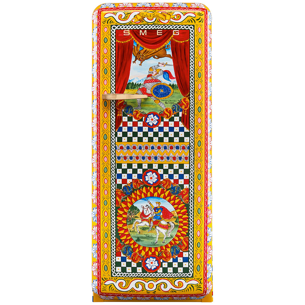 Smeg Frigoriferi d’arte/Sanatsal buzdolapları Smeg & Dolce&Gabbana FAB28R-DG BV06YW