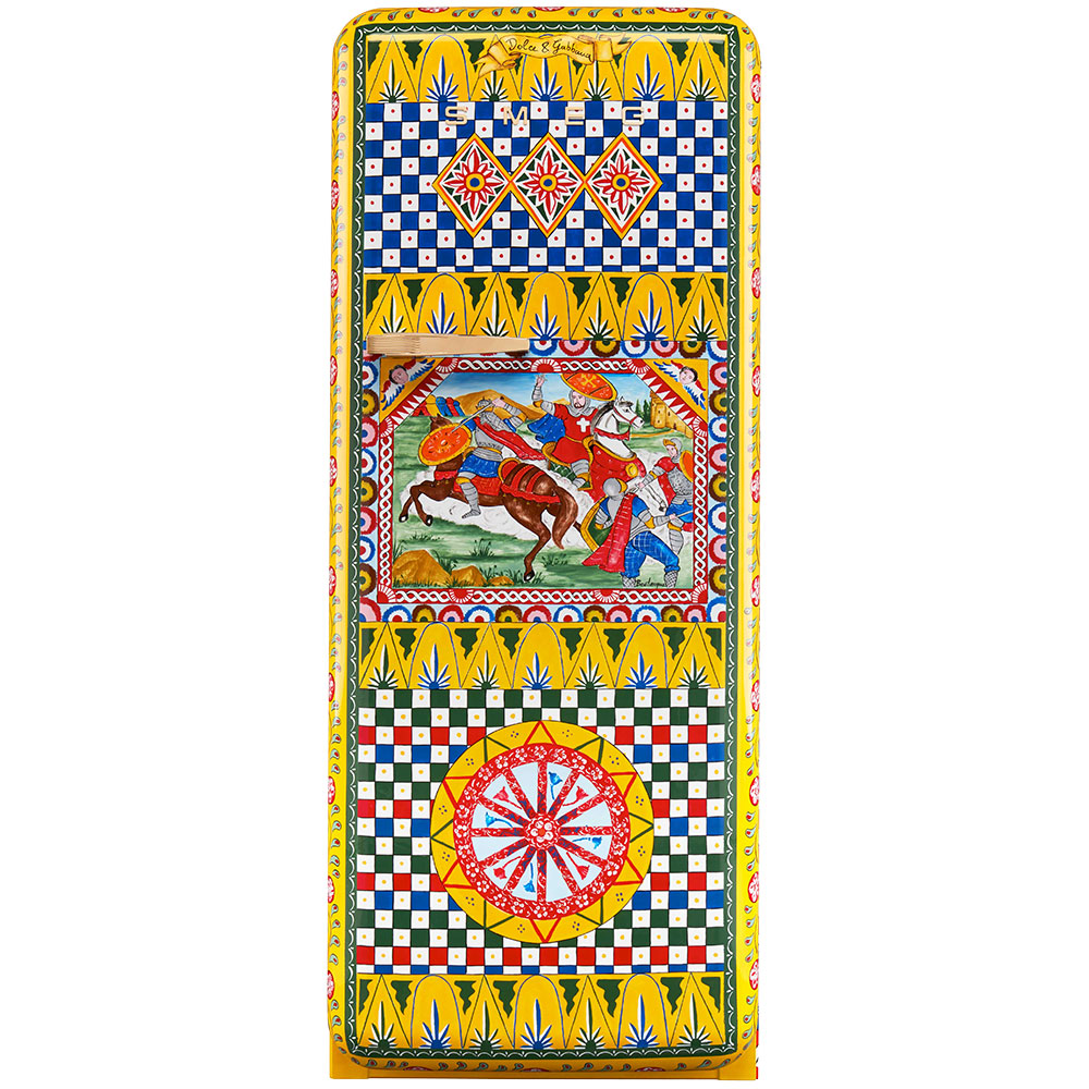 Smeg Frigoriferi d’arte/Sanatsal buzdolapları Smeg & Dolce&Gabbana FAB28R-DG BV08YW