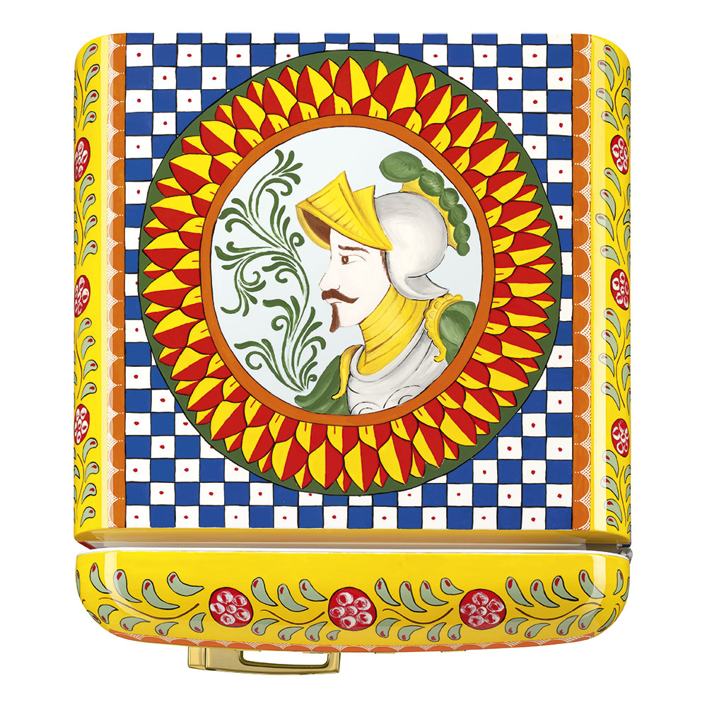 Smeg Frigoriferi d’arte/Sanatsal buzdolapları Smeg & Dolce&Gabbana FAB28R-DG BV11YW görsel 4