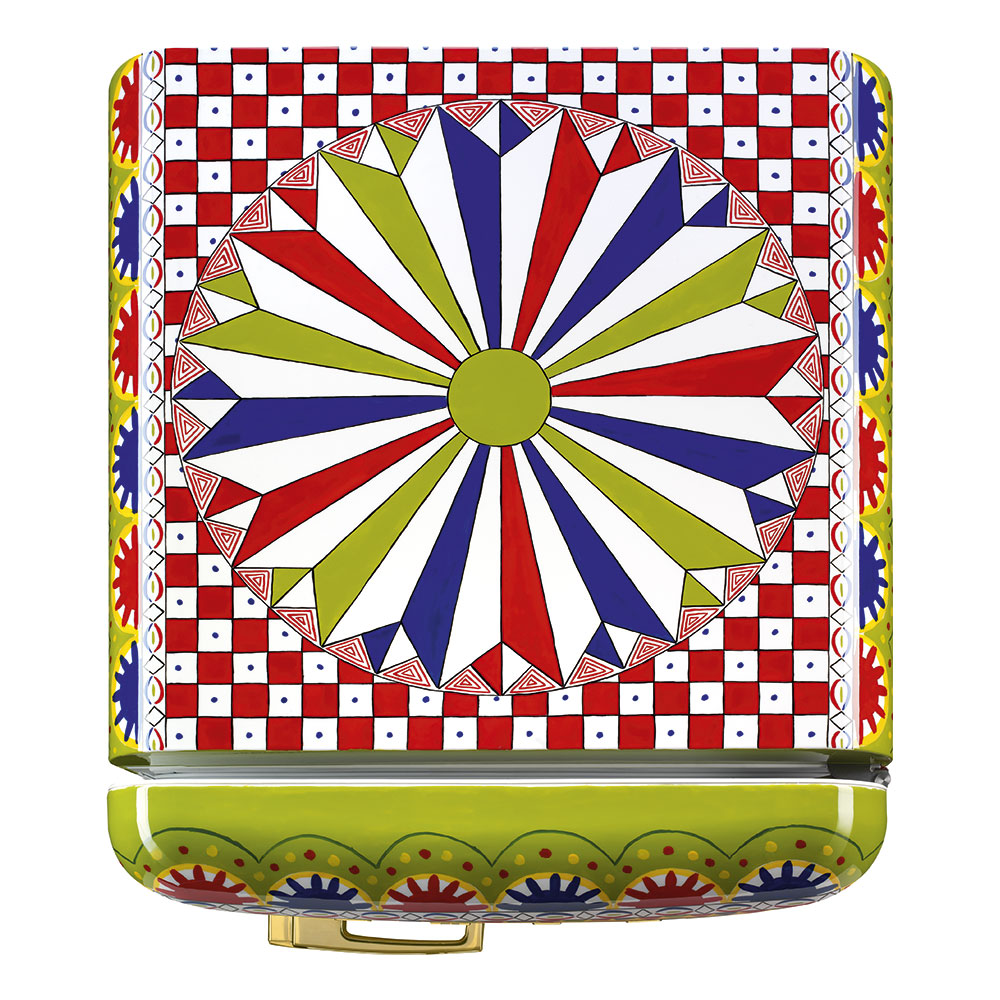 Smeg Frigoriferi d’arte/Sanatsal buzdolapları Smeg & Dolce&Gabbana FAB28R-DG BV12GN görsel 4