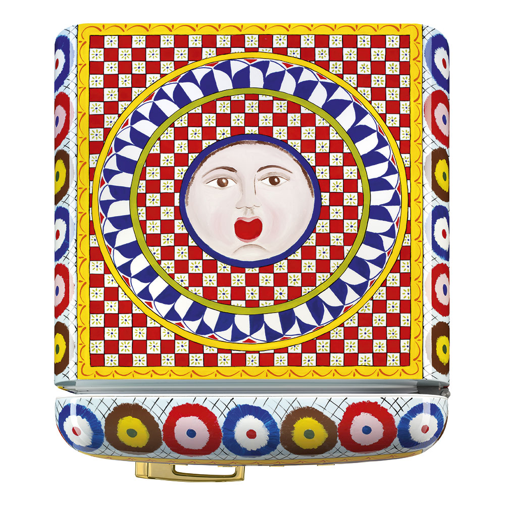 Smeg Frigoriferi d’arte/Sanatsal buzdolapları Smeg & Dolce&Gabbana FAB28R-DG BV14PB görsel 5