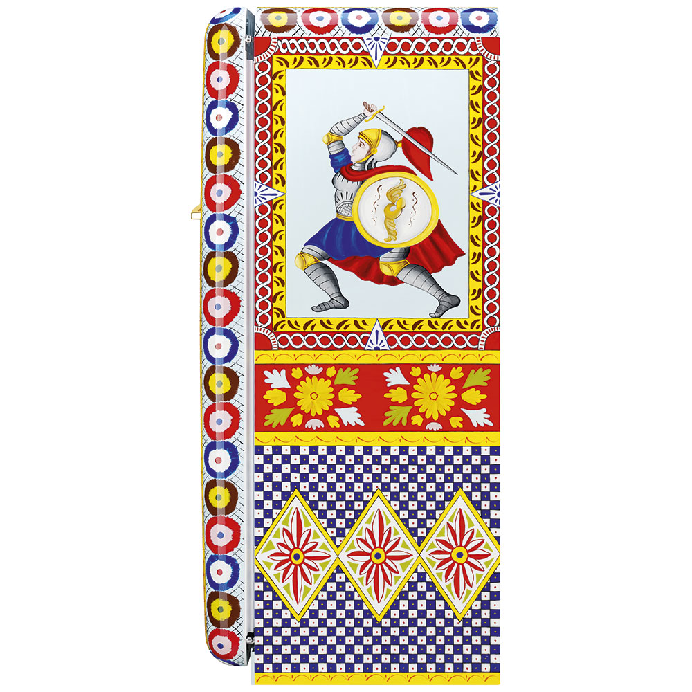 Smeg Frigoriferi d’arte/Sanatsal buzdolapları Smeg & Dolce&Gabbana FAB28R-DG BV14PB görsel 4
