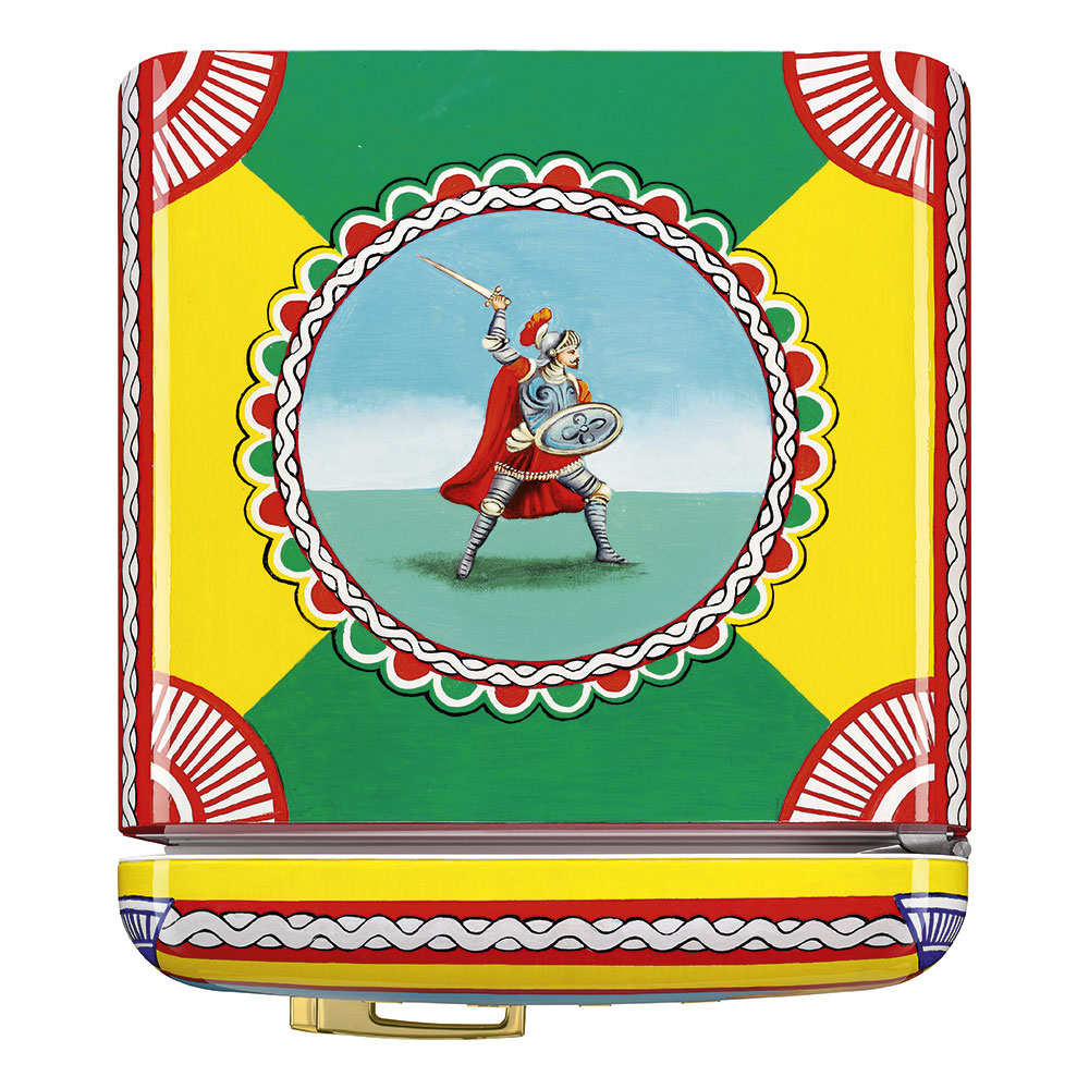 Smeg Frigoriferi d’arte/Sanatsal buzdolapları Smeg & Dolce&Gabbana FAB28R-DG CP03YW görsel 3