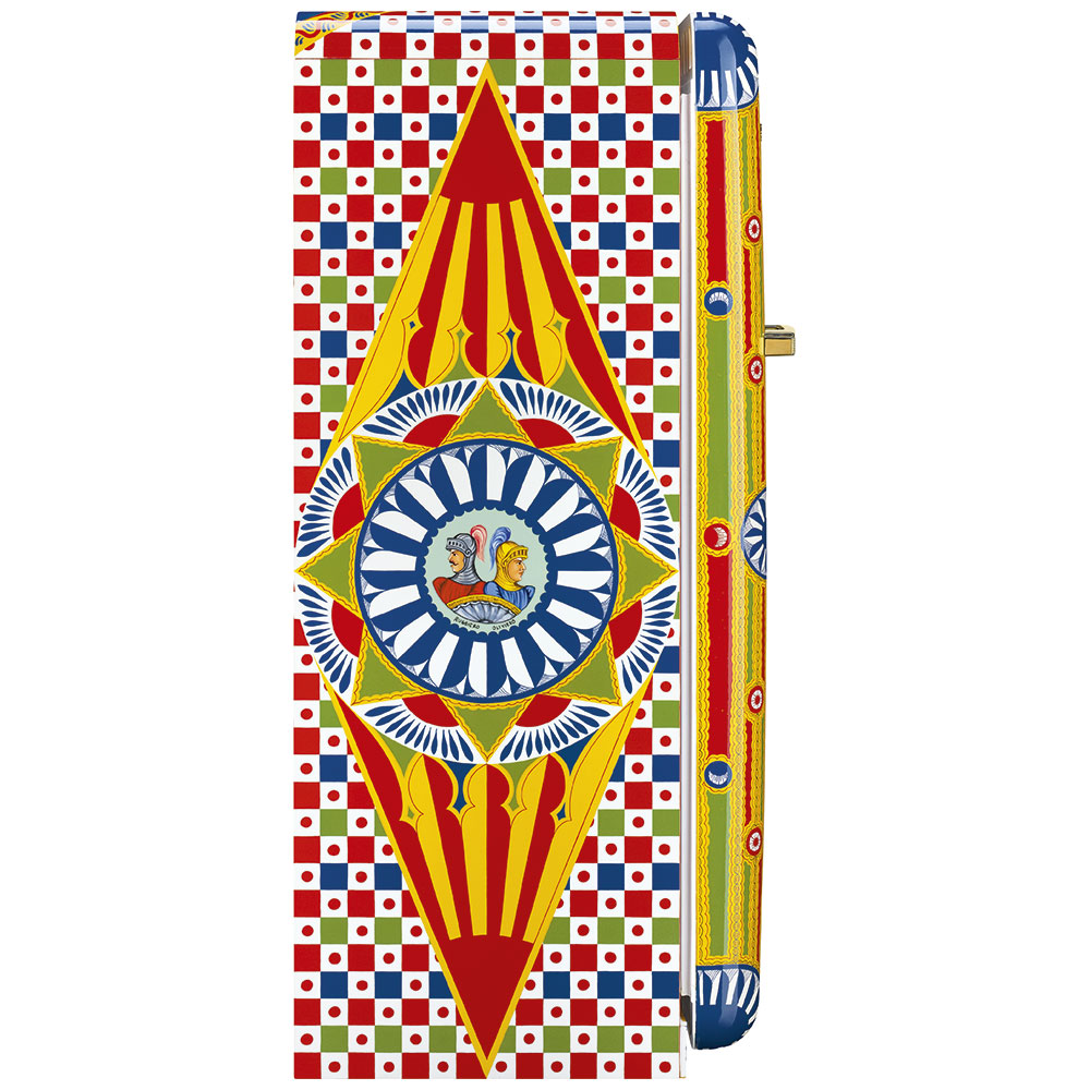 Smeg Frigoriferi d’arte/Sanatsal buzdolapları Smeg & Dolce&Gabbana FAB28R-DG DT03OR görsel 2