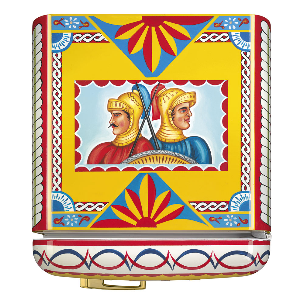 Smeg Frigoriferi d’arte/Sanatsal buzdolapları Smeg & Dolce&Gabbana FAB28R-DG FR01YW görsel 4