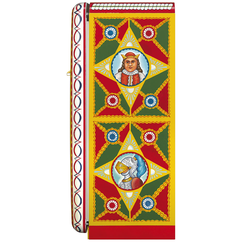 Smeg Frigoriferi d’arte/Sanatsal buzdolapları Smeg & Dolce&Gabbana FAB28R-DG FR01YW görsel 3