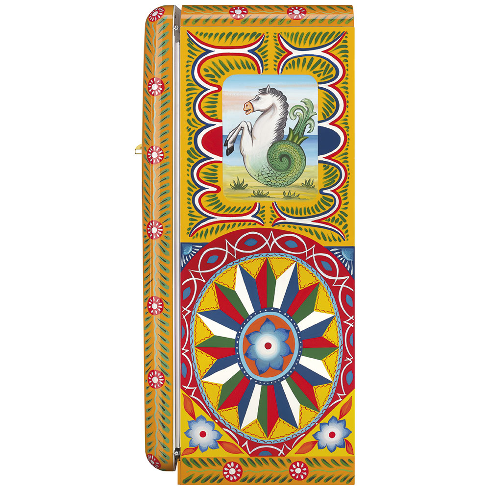 Smeg Frigoriferi d’arte/Sanatsal buzdolapları Smeg & Dolce&Gabbana FAB28R-DG FR03OR görsel 3