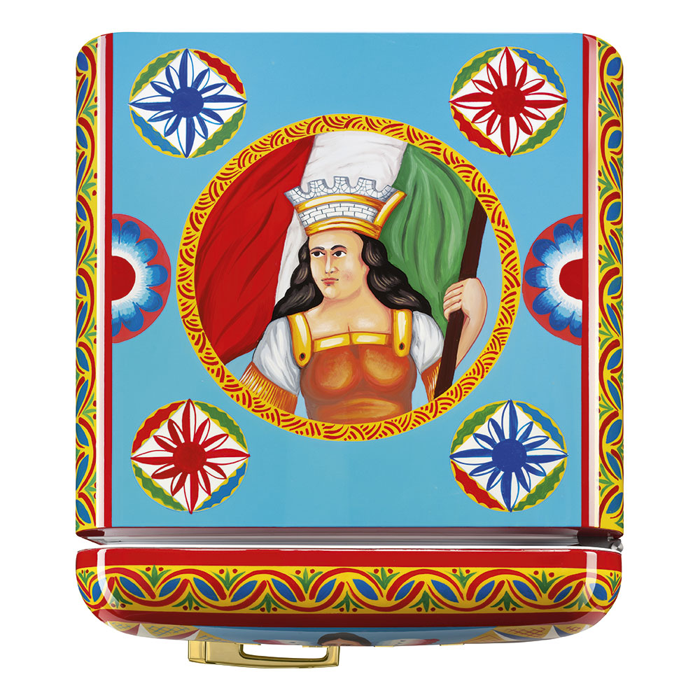 Smeg Frigoriferi d’arte/Sanatsal buzdolapları Smeg & Dolce&Gabbana FAB28R-DG FR10OR görsel 3