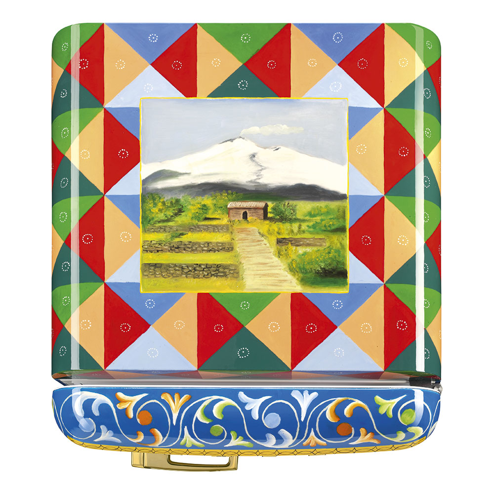 Smeg Frigoriferi d’arte/Sanatsal buzdolapları Smeg & Dolce&Gabbana FAB28R-DG PL01PB görsel 4