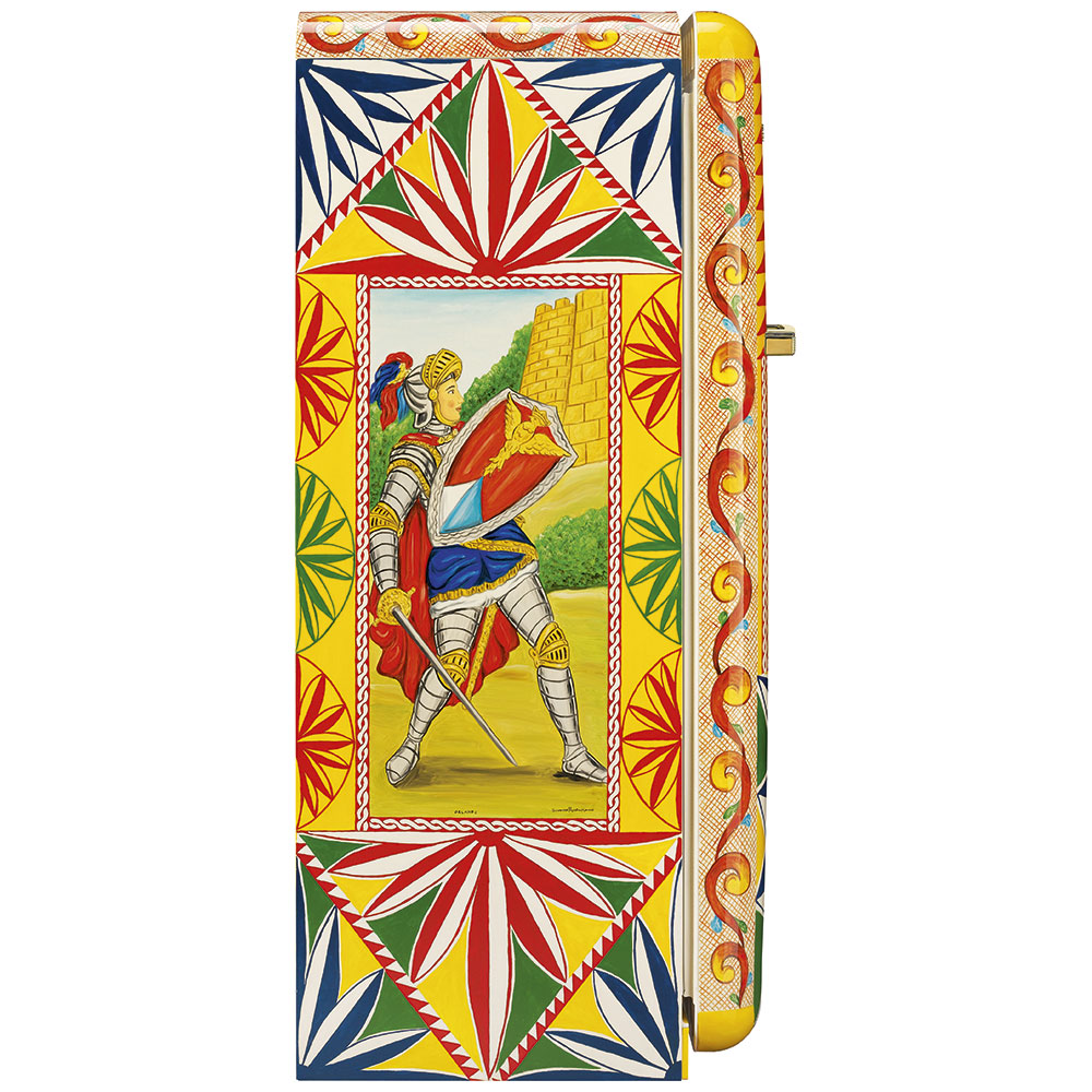 Smeg Frigoriferi d’arte/Sanatsal buzdolapları Smeg & Dolce&Gabbana FAB28R-DG PR01YW görsel 3
