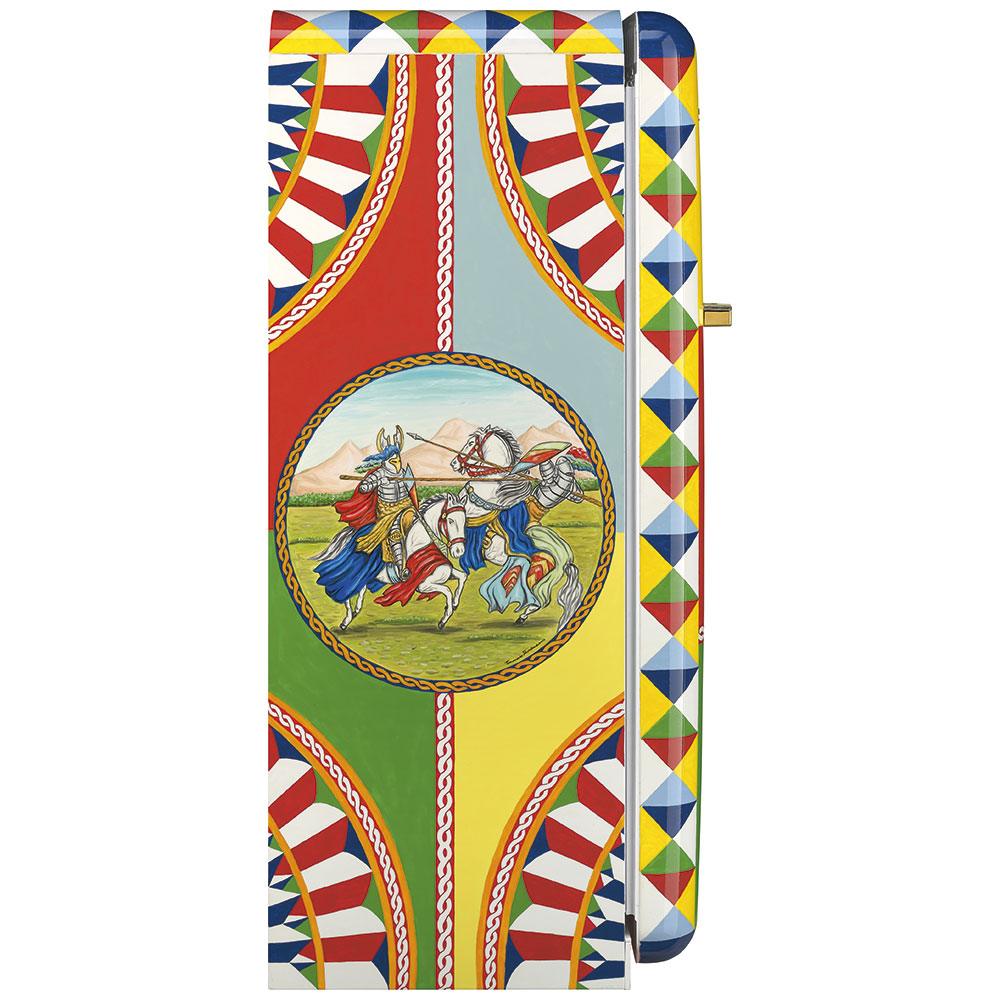 Smeg Frigoriferi d’arte/Sanatsal buzdolapları Smeg & Dolce&Gabbana FAB28R-DG PR02YW görsel 2