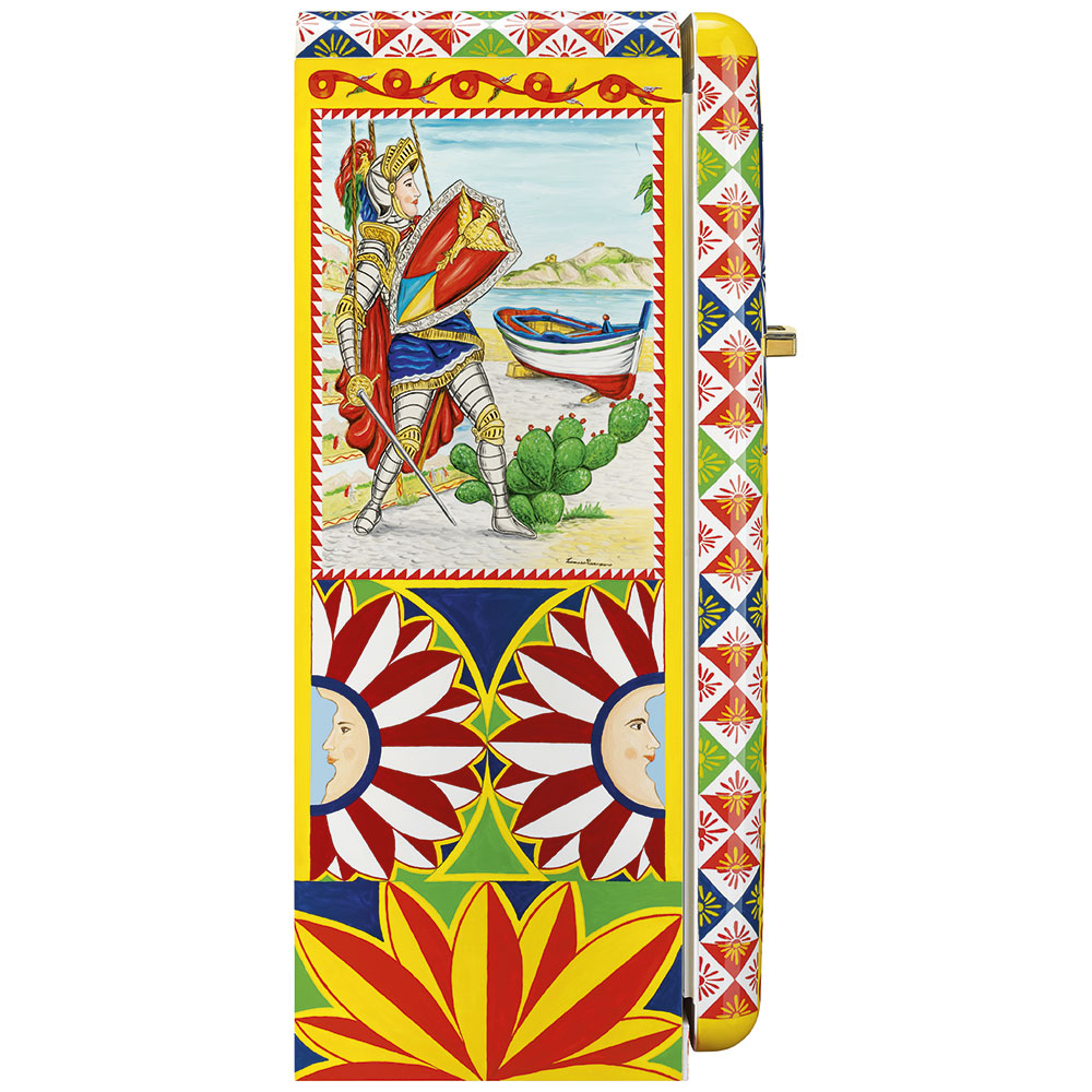 Smeg Frigoriferi d’arte/Sanatsal buzdolapları Smeg & Dolce&Gabbana FAB28R-DG PR03YW görsel 2