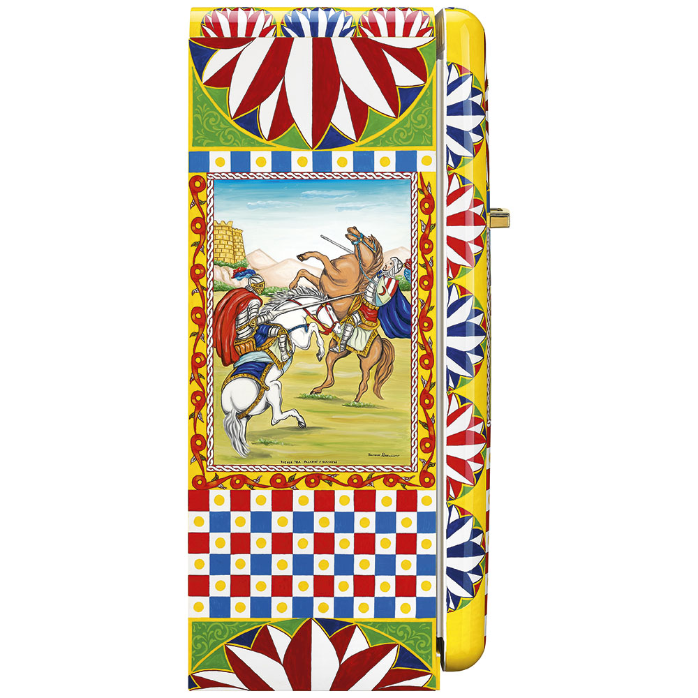 Smeg Frigoriferi d’arte/Sanatsal buzdolapları Smeg & Dolce&Gabbana FAB28R-DG PR04YW görsel 3