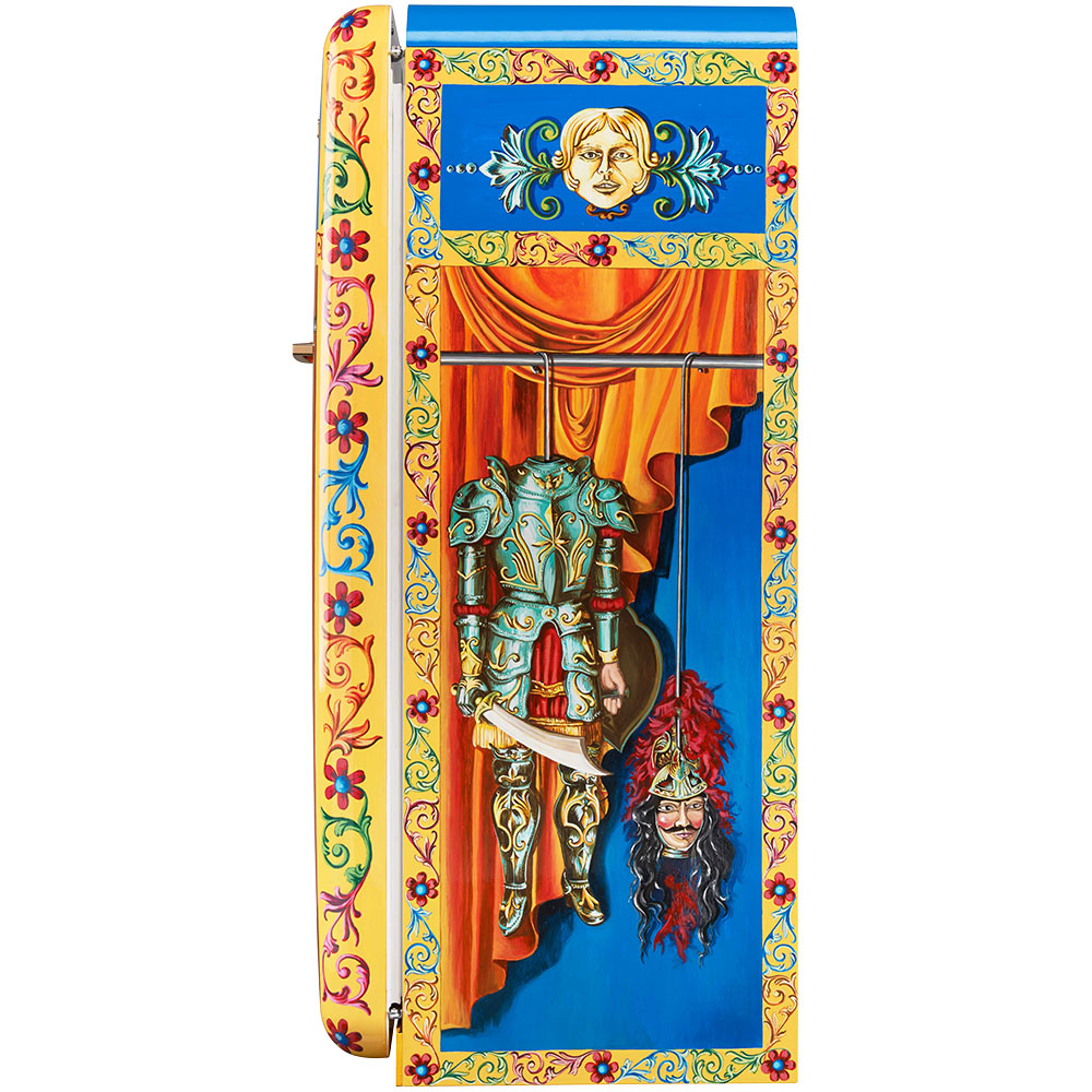 Smeg Frigoriferi d’arte/Sanatsal buzdolapları Smeg & Dolce&Gabbana FAB28R-DG PT03YW görsel 2