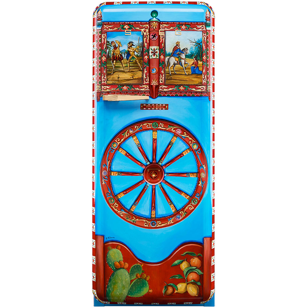 Smeg Frigoriferi d’arte/Sanatsal buzdolapları Smeg & Dolce&Gabbana FAB28R-DG PT05AZ