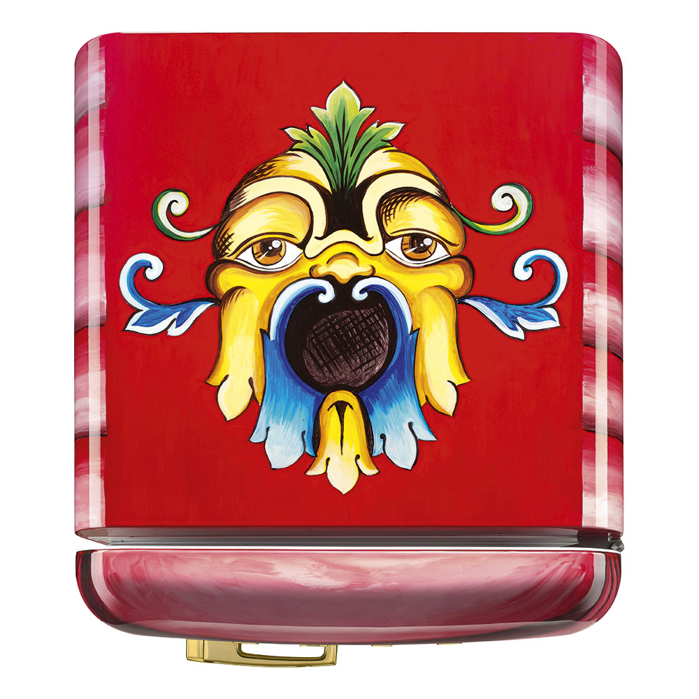 Smeg Frigoriferi d’arte/Sanatsal buzdolapları Smeg & Dolce&Gabbana FAB28R-DG PT08RD görsel 4