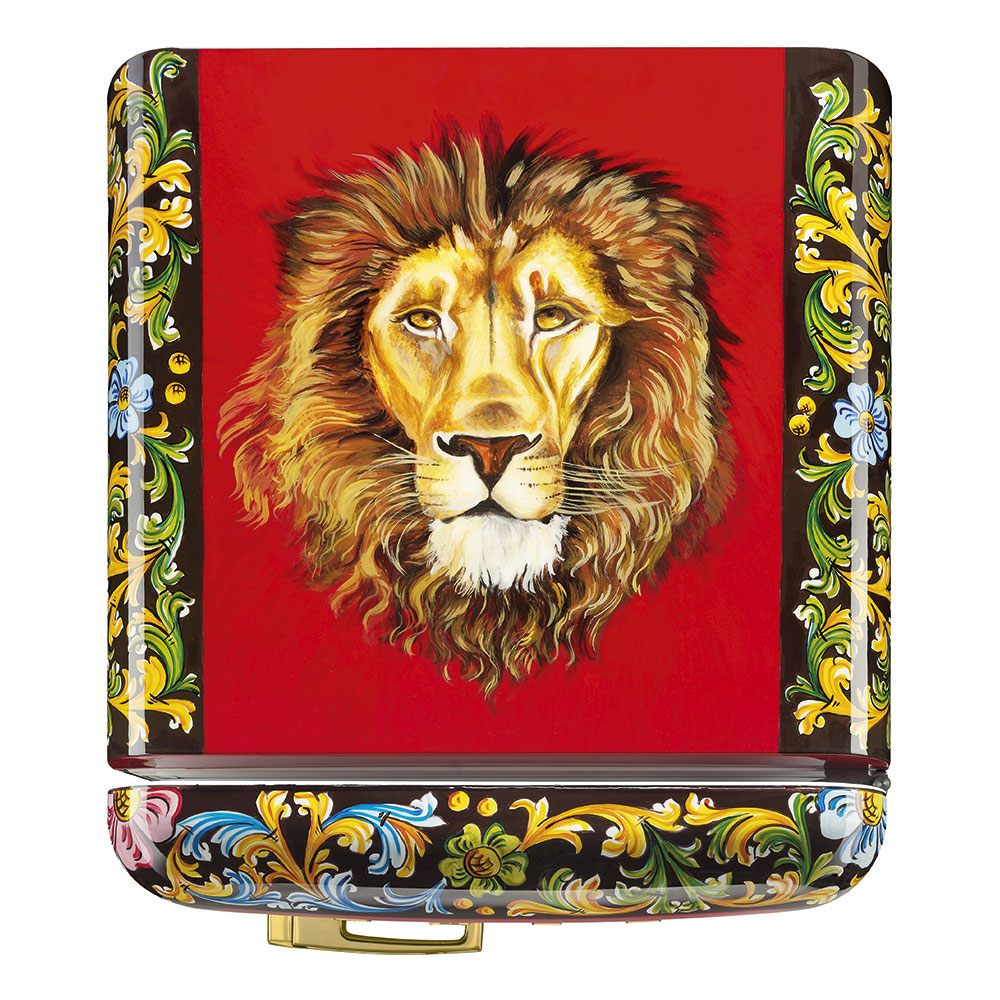 Smeg Frigoriferi d’arte/Sanatsal buzdolapları Smeg & Dolce&Gabbana FAB28R-DG PT09RD görsel 3