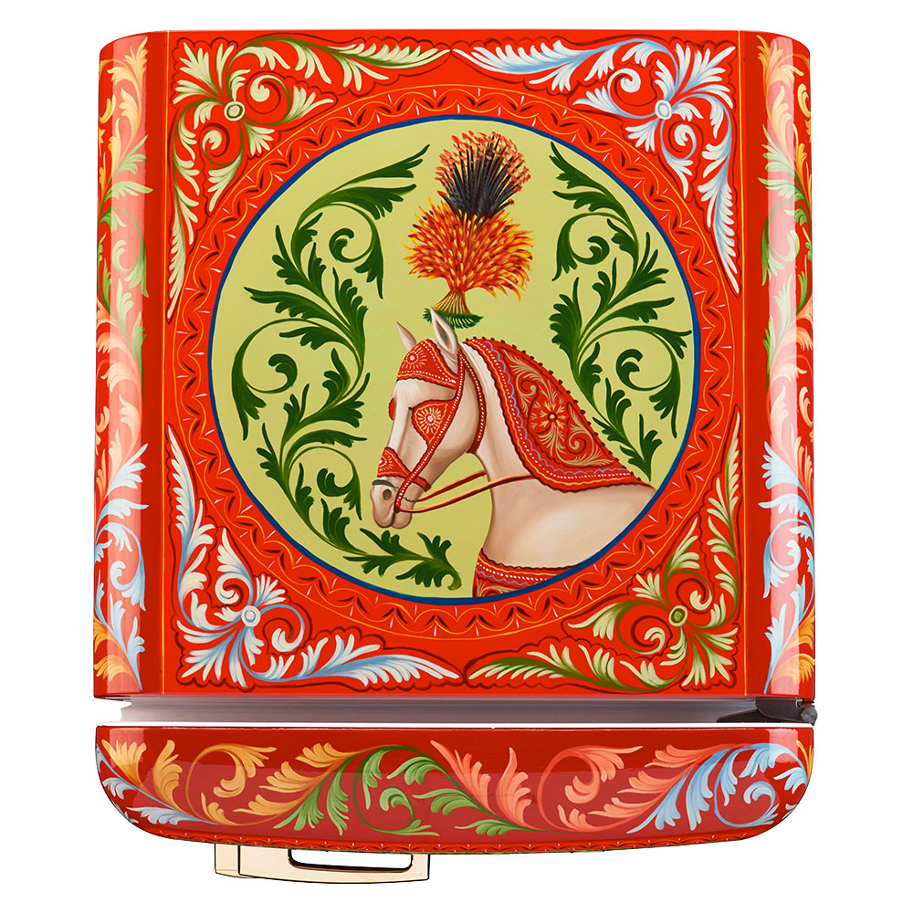 Smeg Frigoriferi d’arte/Sanatsal buzdolapları Smeg & Dolce&Gabbana FAB28R-DG SP01RD görsel 3