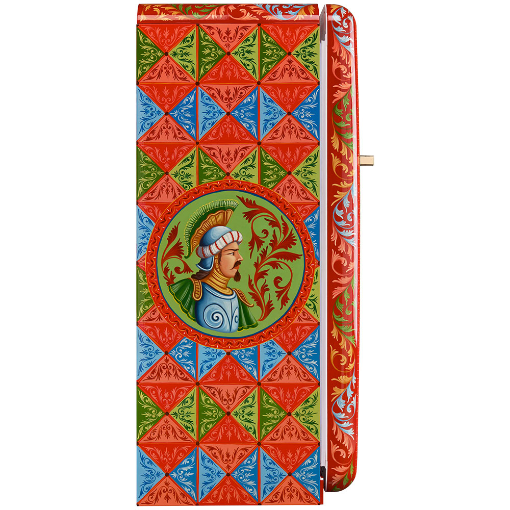 Smeg Frigoriferi d’arte/Sanatsal buzdolapları Smeg & Dolce&Gabbana FAB28R-DG SP01RD görsel 2