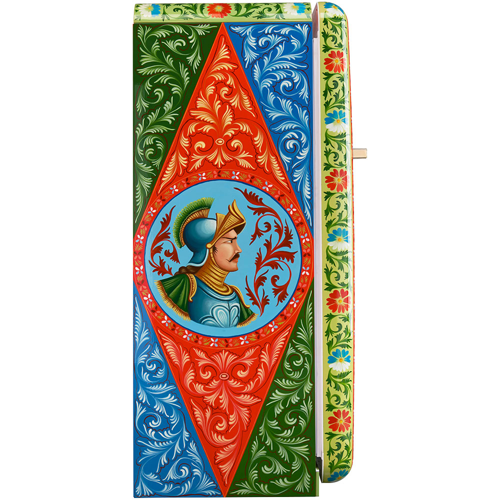 Smeg Frigoriferi d’arte/Sanatsal buzdolapları Smeg & Dolce&Gabbana FAB28R-DG SP02RD görsel 2