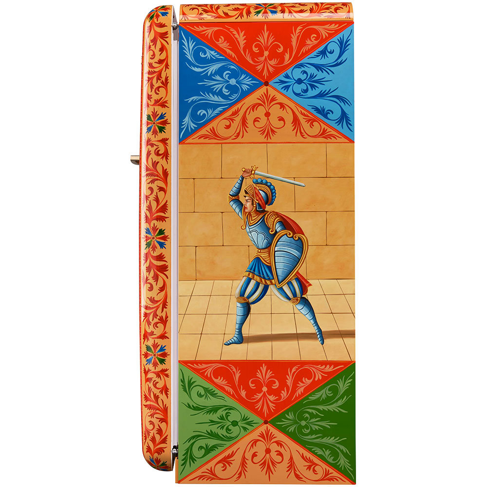 Smeg Frigoriferi d’arte/Sanatsal buzdolapları Smeg & Dolce&Gabbana FAB28R-DG SP03RD görsel 3