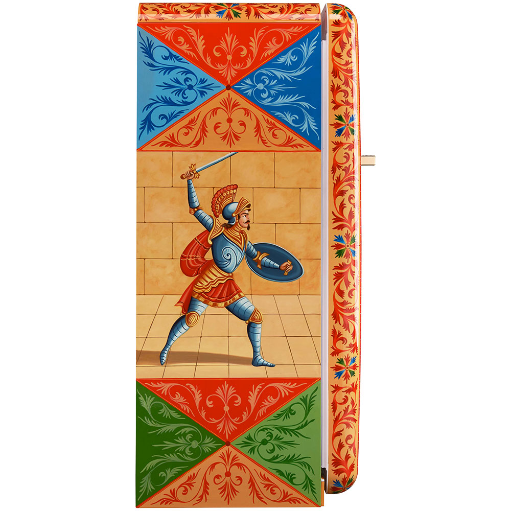 Smeg Frigoriferi d’arte/Sanatsal buzdolapları Smeg & Dolce&Gabbana FAB28R-DG SP03RD görsel 2