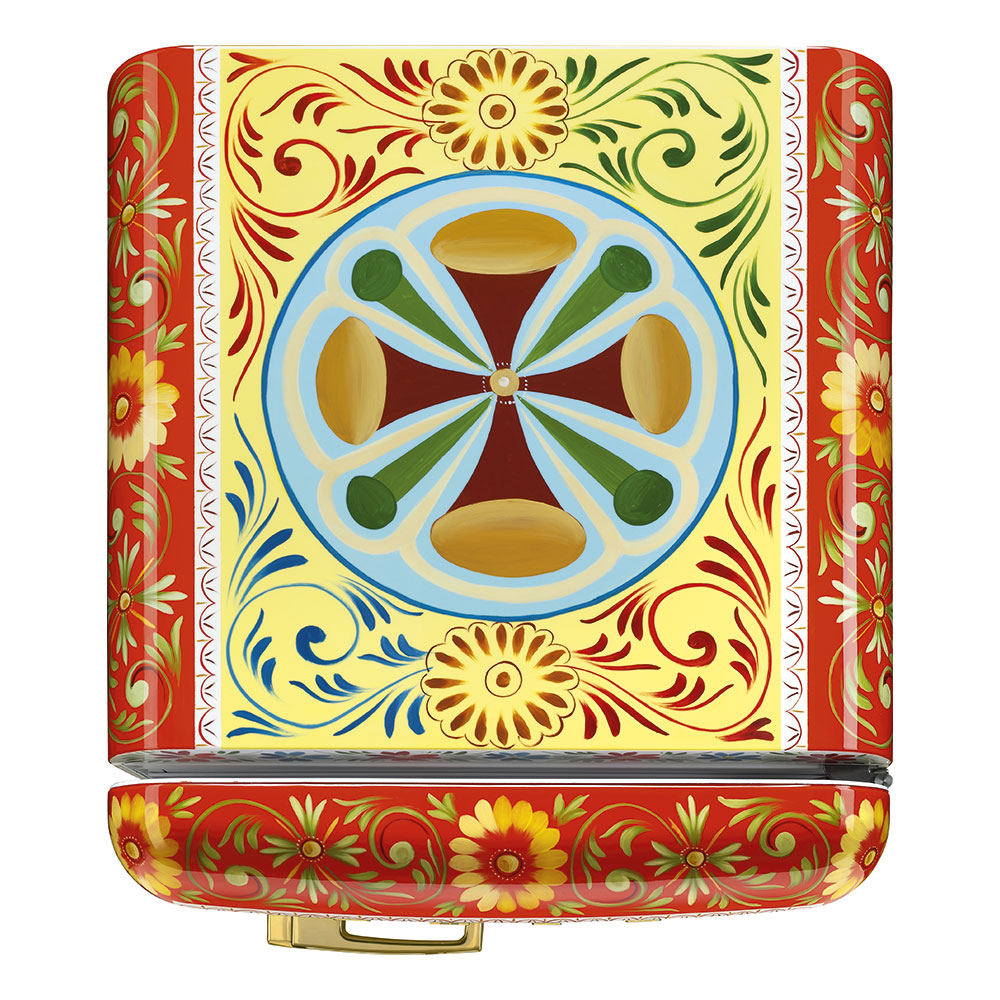 Smeg Frigoriferi d’arte/Sanatsal buzdolapları Smeg & Dolce&Gabbana FAB28R-DG SP07OR görsel 5