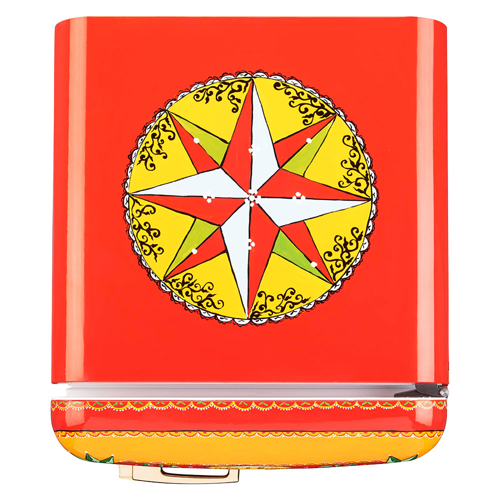 Smeg Frigoriferi d’arte/Sanatsal buzdolapları Smeg & Dolce&Gabbana FAB28R-DG TZ02OR görsel 3