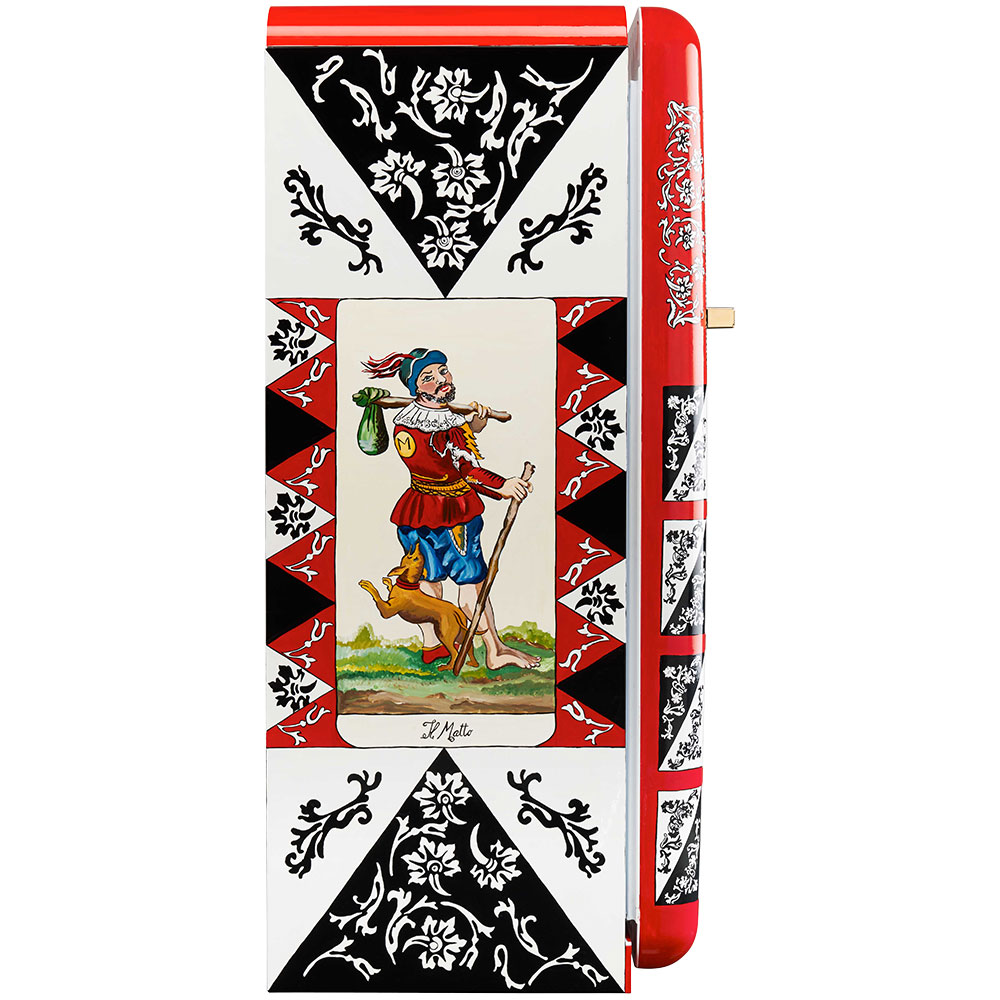 Smeg Frigoriferi d’arte/Sanatsal buzdolapları Smeg & Dolce&Gabbana FAB28R-DG TZ03RD görsel 2