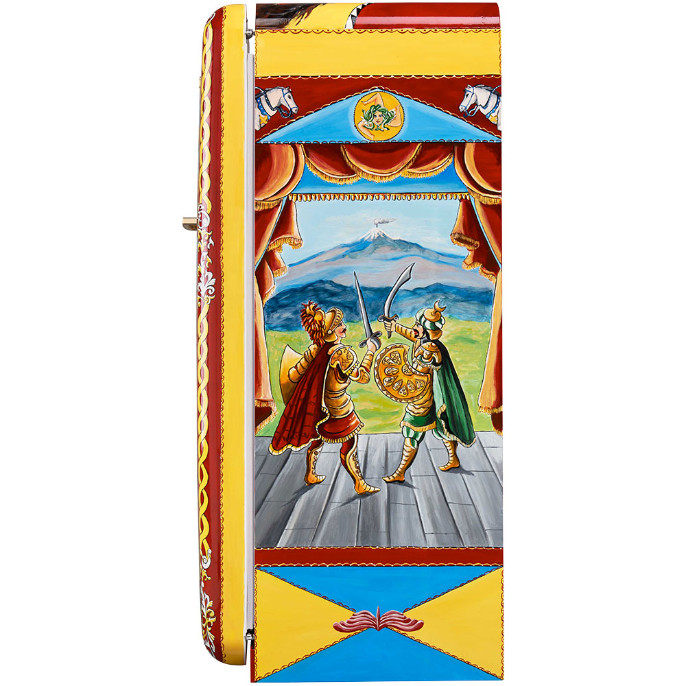 Smeg Frigoriferi d’arte/Sanatsal buzdolapları Smeg & Dolce&Gabbana FAB28R-DG TZ05BD görsel 3