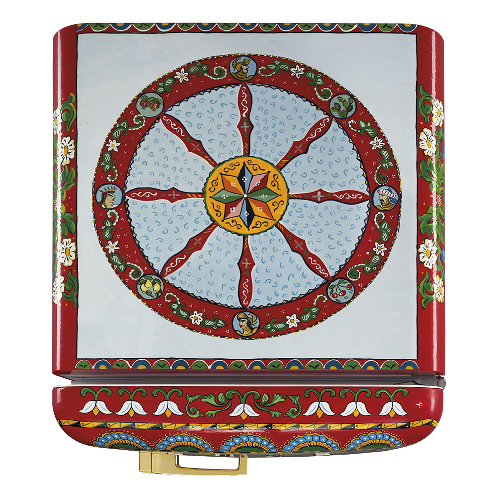 Smeg Frigoriferi d’arte/Sanatsal buzdolapları Smeg & Dolce&Gabbana FAB28R-DG TZ07RD görsel 4