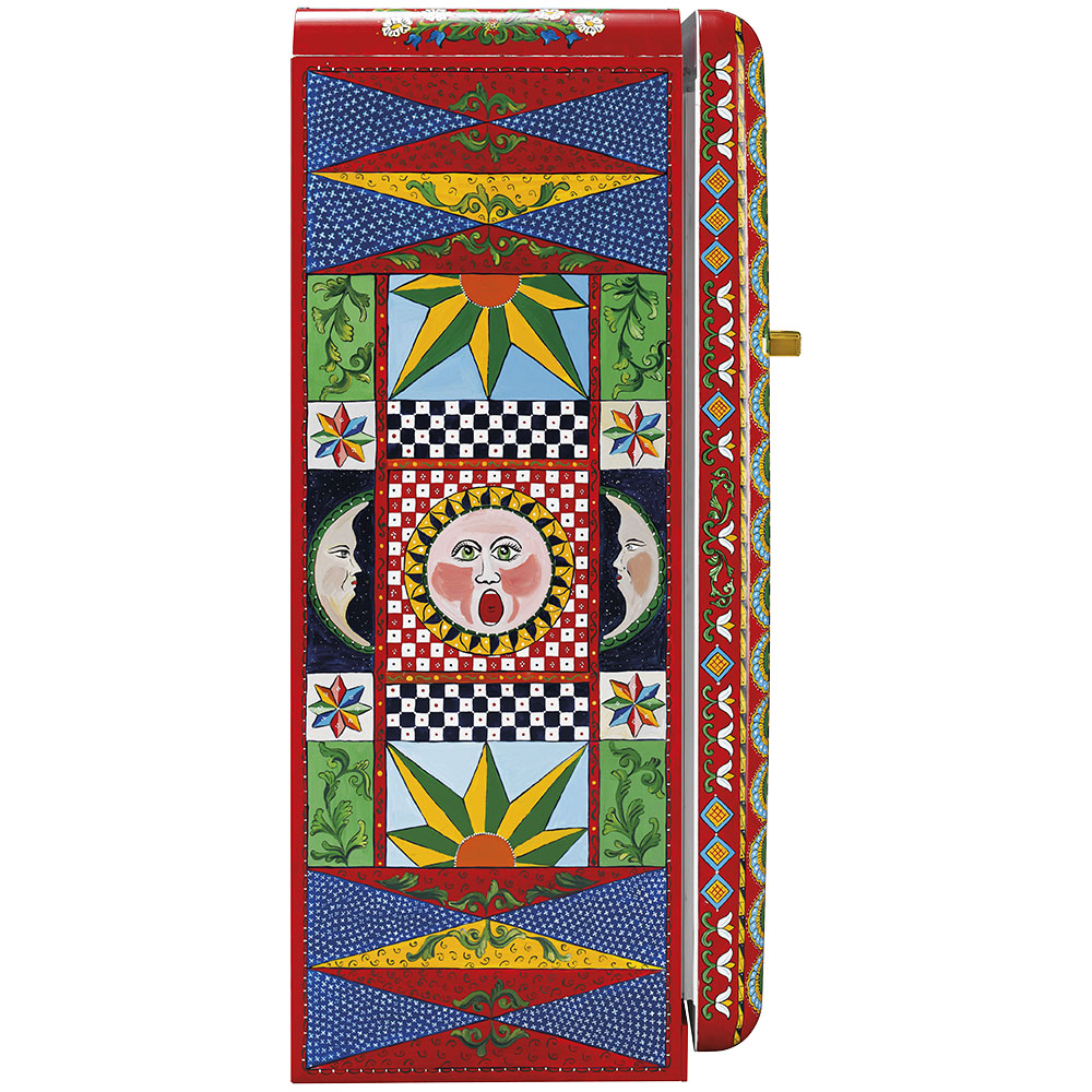 Smeg Frigoriferi d’arte/Sanatsal buzdolapları Smeg & Dolce&Gabbana FAB28R-DG TZ07RD görsel 3