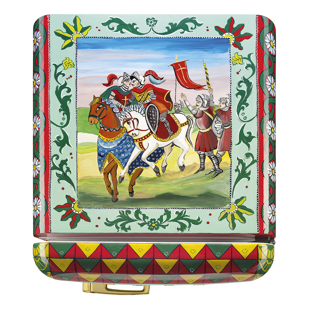 Smeg Frigoriferi d’arte/Sanatsal buzdolapları Smeg & Dolce&Gabbana FAB28R-DG TZ08PG görsel 3