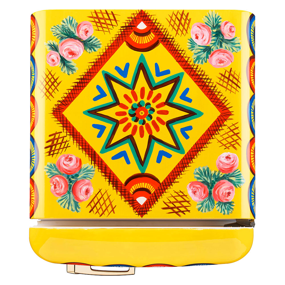 Smeg Frigoriferi d’arte/Sanatsal buzdolapları Smeg & Dolce&Gabbana FAB28R-DG VN01YW görsel 3