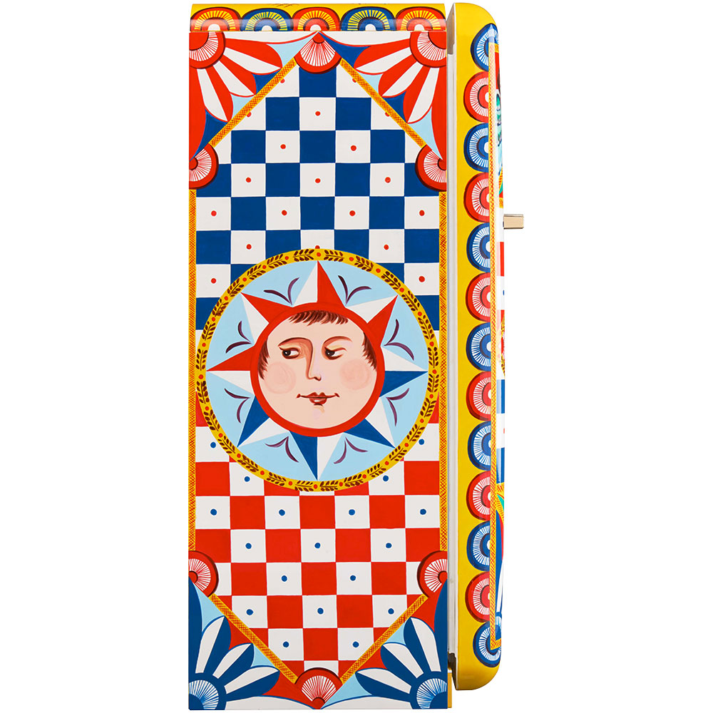Smeg Frigoriferi d’arte/Sanatsal buzdolapları Smeg & Dolce&Gabbana FAB28R-DG VN01YW görsel 2