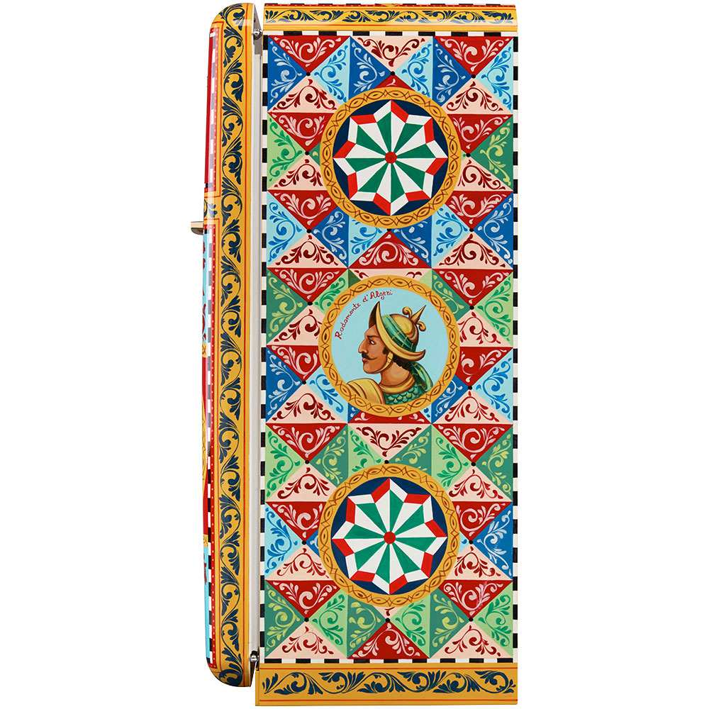 Smeg Frigoriferi d’arte/Sanatsal buzdolapları Smeg & Dolce&Gabbana FAB28R-DG VN02RD görsel 2