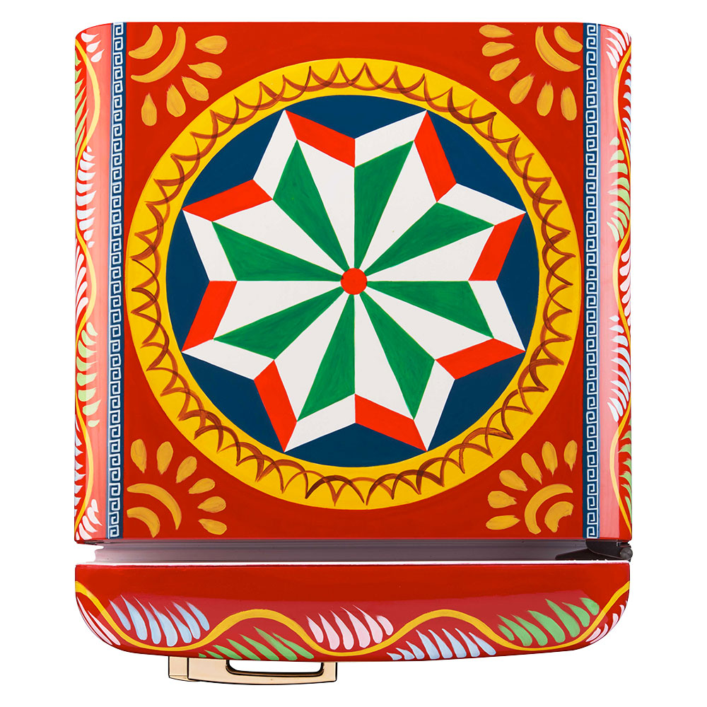 Smeg Frigoriferi d’arte/Sanatsal buzdolapları Smeg & Dolce&Gabbana FAB28R-DG VN03RD görsel 4