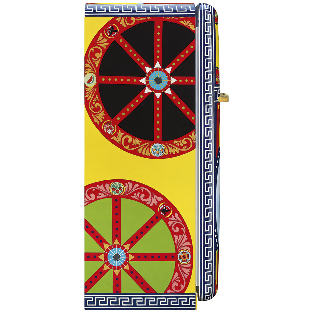 Smeg Frigoriferi d’arte/Sanatsal buzdolapları Smeg & Dolce&Gabbana FAB28R-DG VN04YW görsel 3