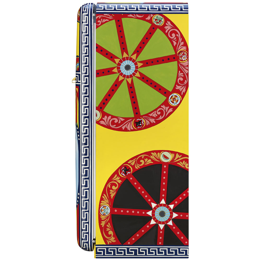 Smeg Frigoriferi d’arte/Sanatsal buzdolapları Smeg & Dolce&Gabbana FAB28R-DG VN04YW görsel 4