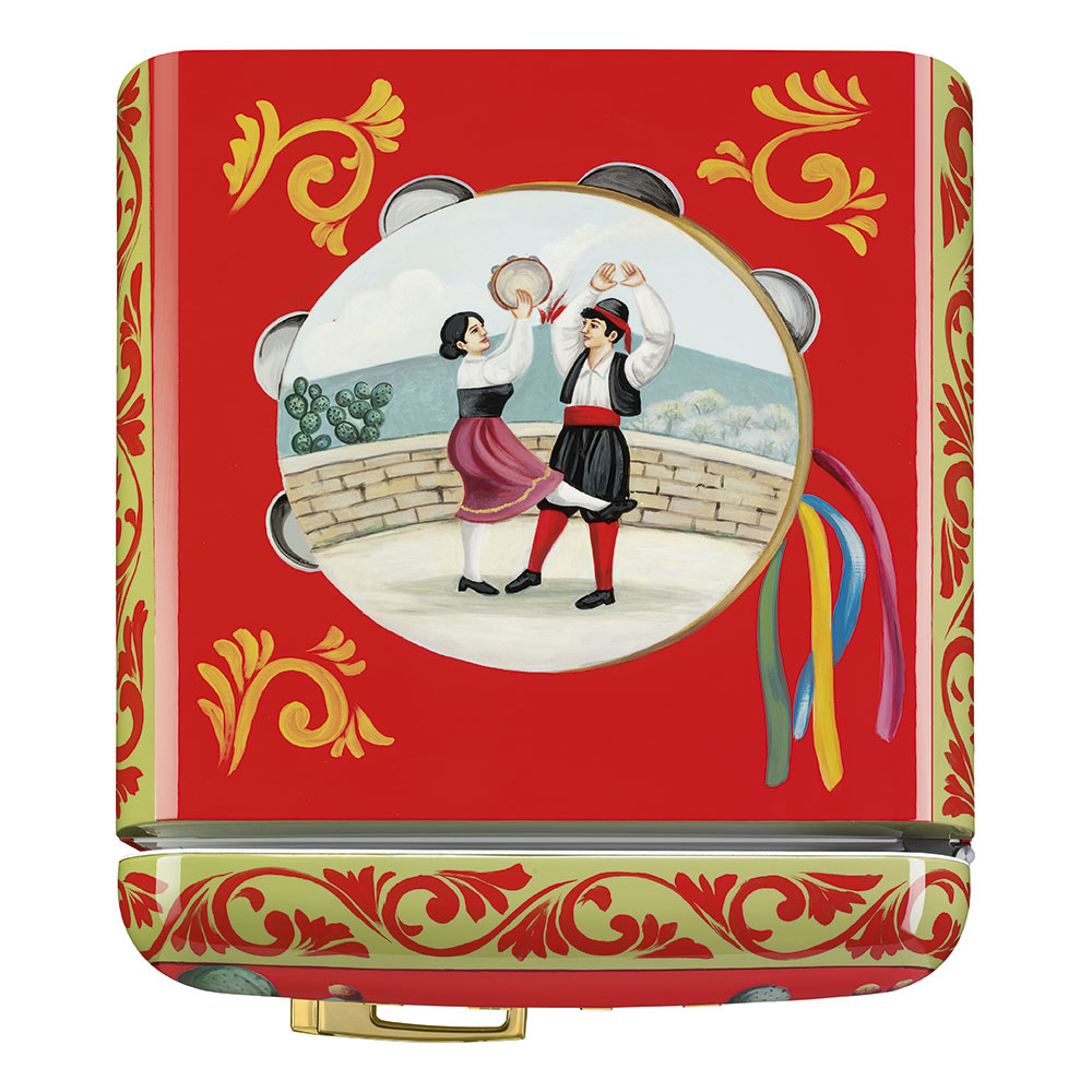 Smeg Frigoriferi d’arte/Sanatsal buzdolapları Smeg & Dolce&Gabbana FAB28R-DG VN05RD görsel 5