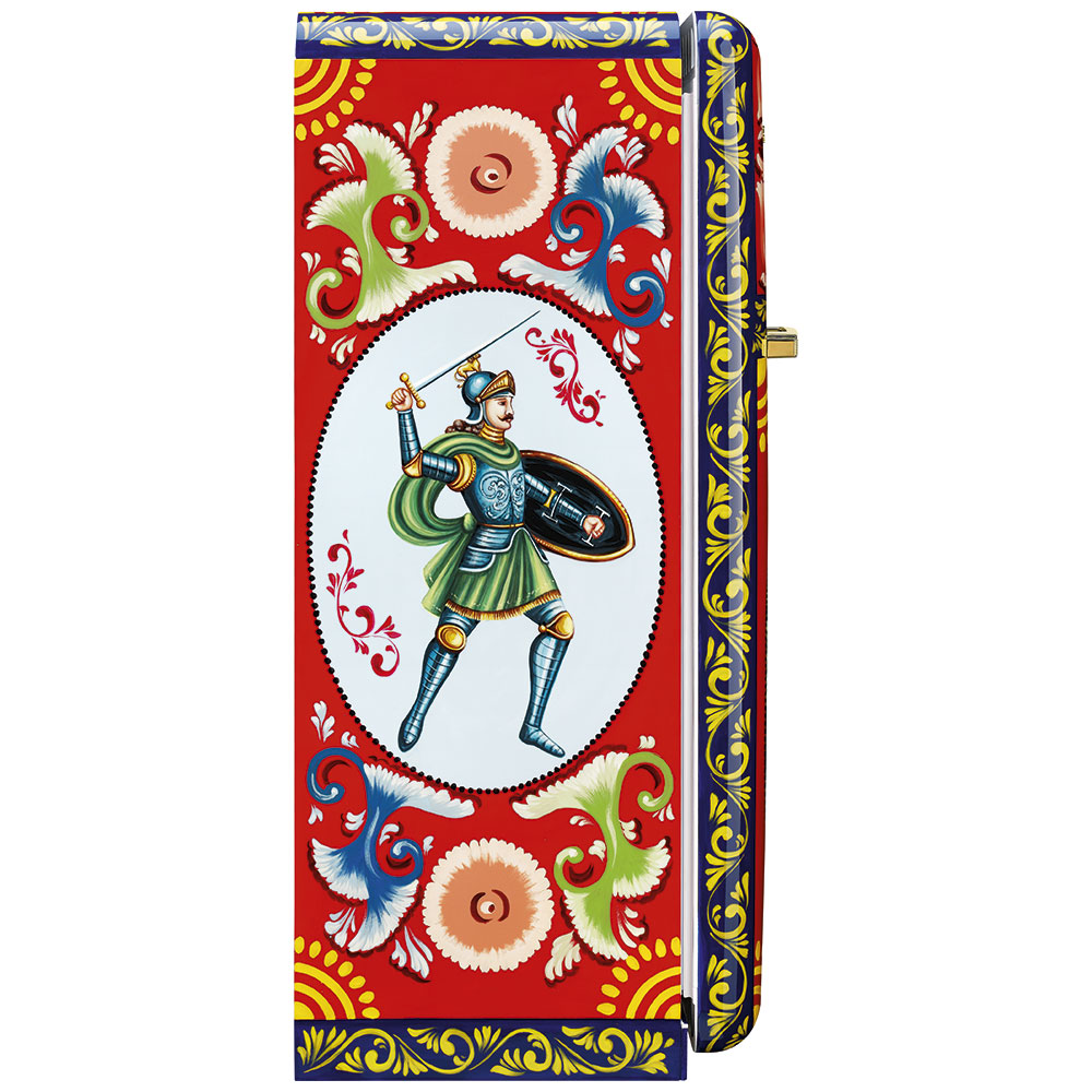 Smeg Frigoriferi d’arte/Sanatsal buzdolapları Smeg & Dolce&Gabbana FAB28R-DG VN07RD görsel 3