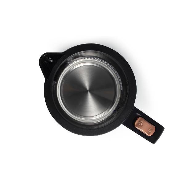 Arzum AR3101 Gusto Cam Çay Makinesi 1900 W, 0.9 L Demlik Kapasitesi, Siyah görsel 3
