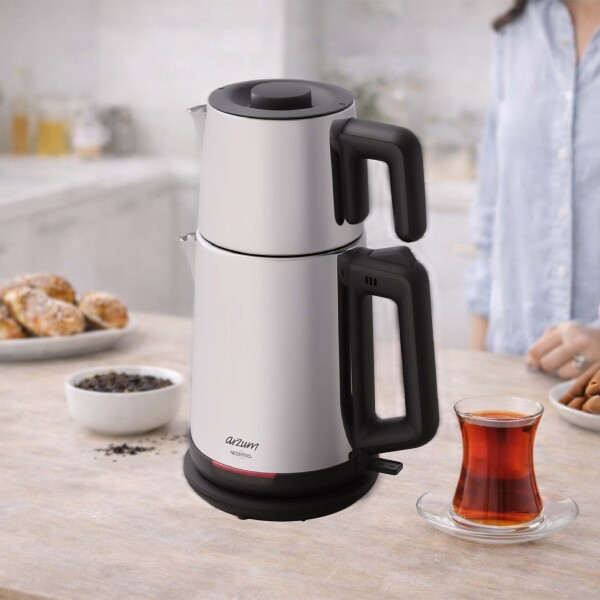 Arzum AR3158 Arzum Neosteel Inox Çay Makinesi görsel 2