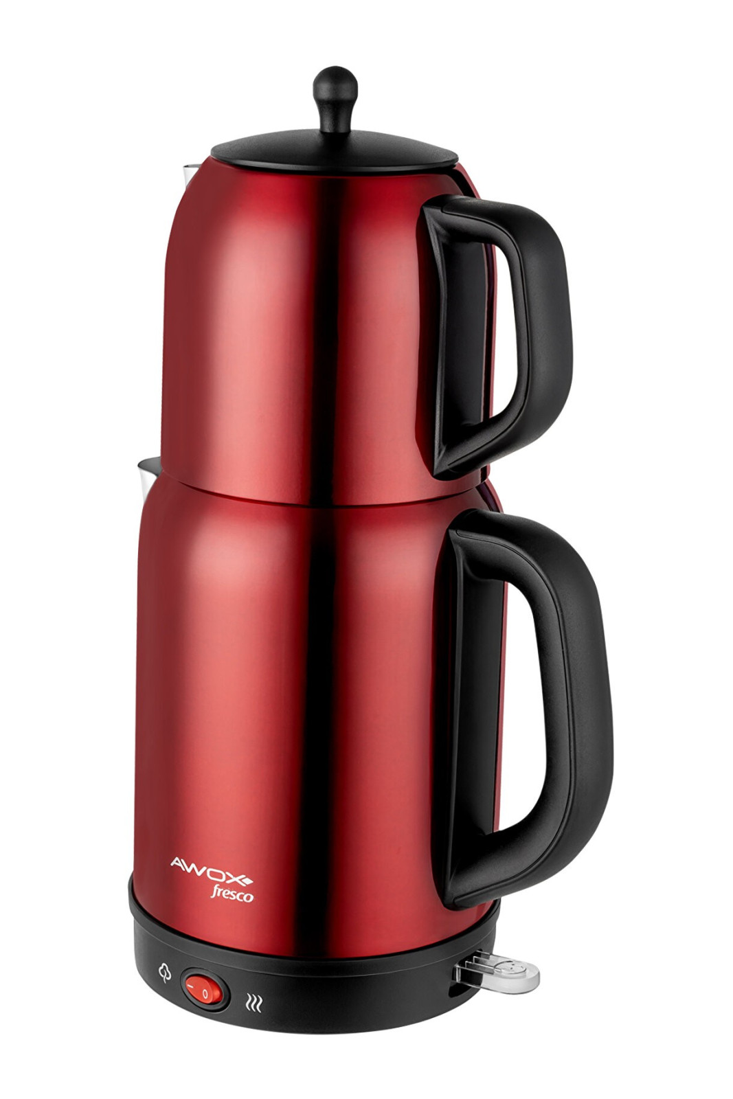 Awox Fresco 2'si 1 Arada Bordo Paslanmaz Çelik Çay Makinesi & Su Isıtıcı Kettle