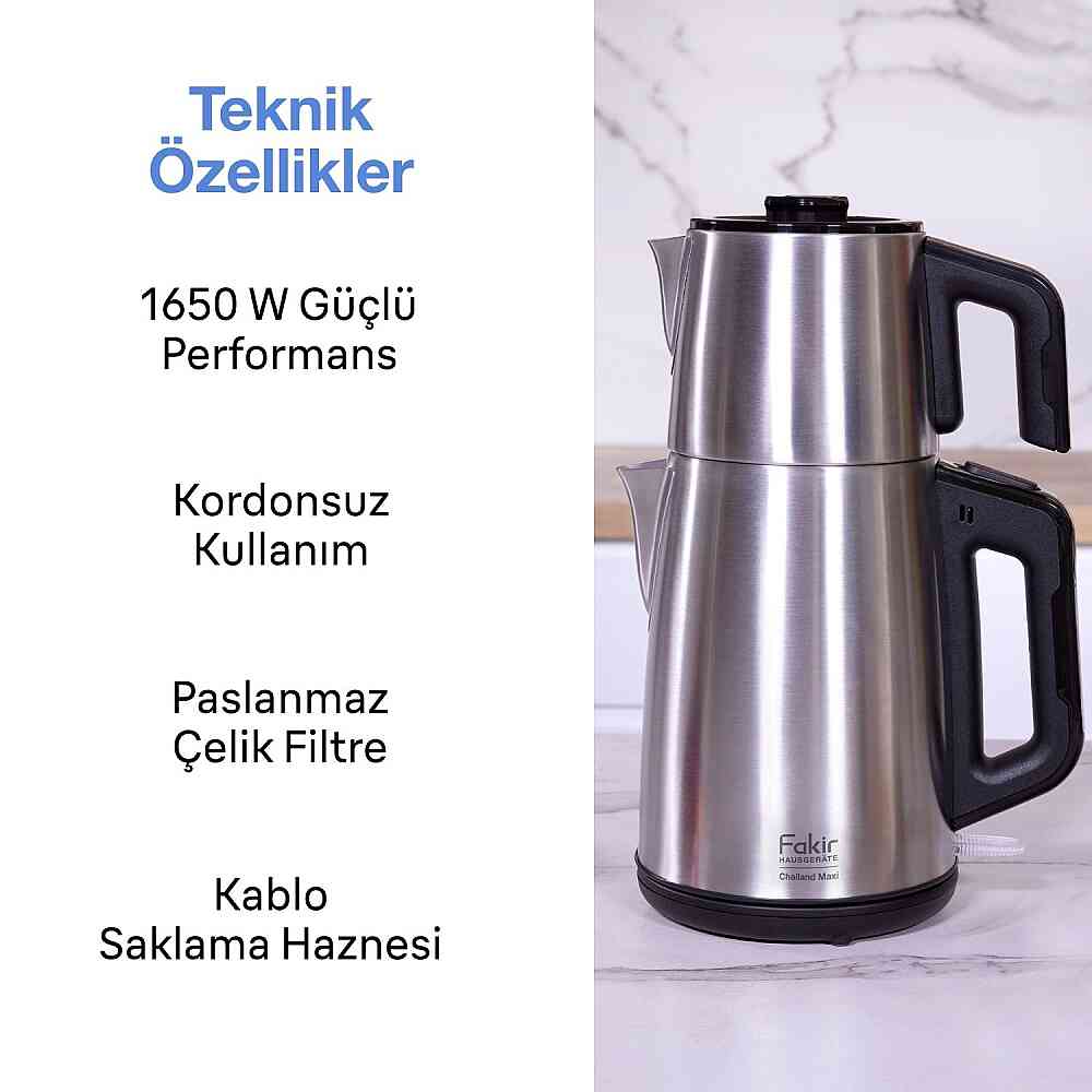 Fakir Chailand Maxi Çay Makinesi & Kettle görsel 3