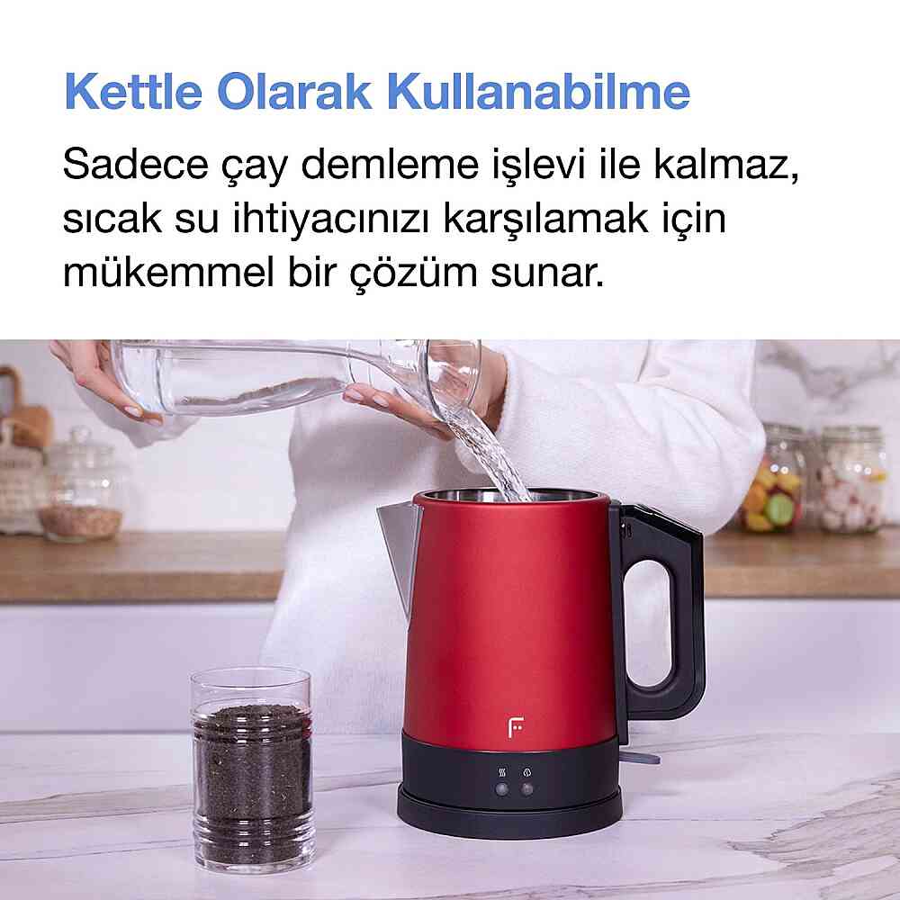 Fakir Chaimood Çay Makinesi & Kettle Rouge görsel 4