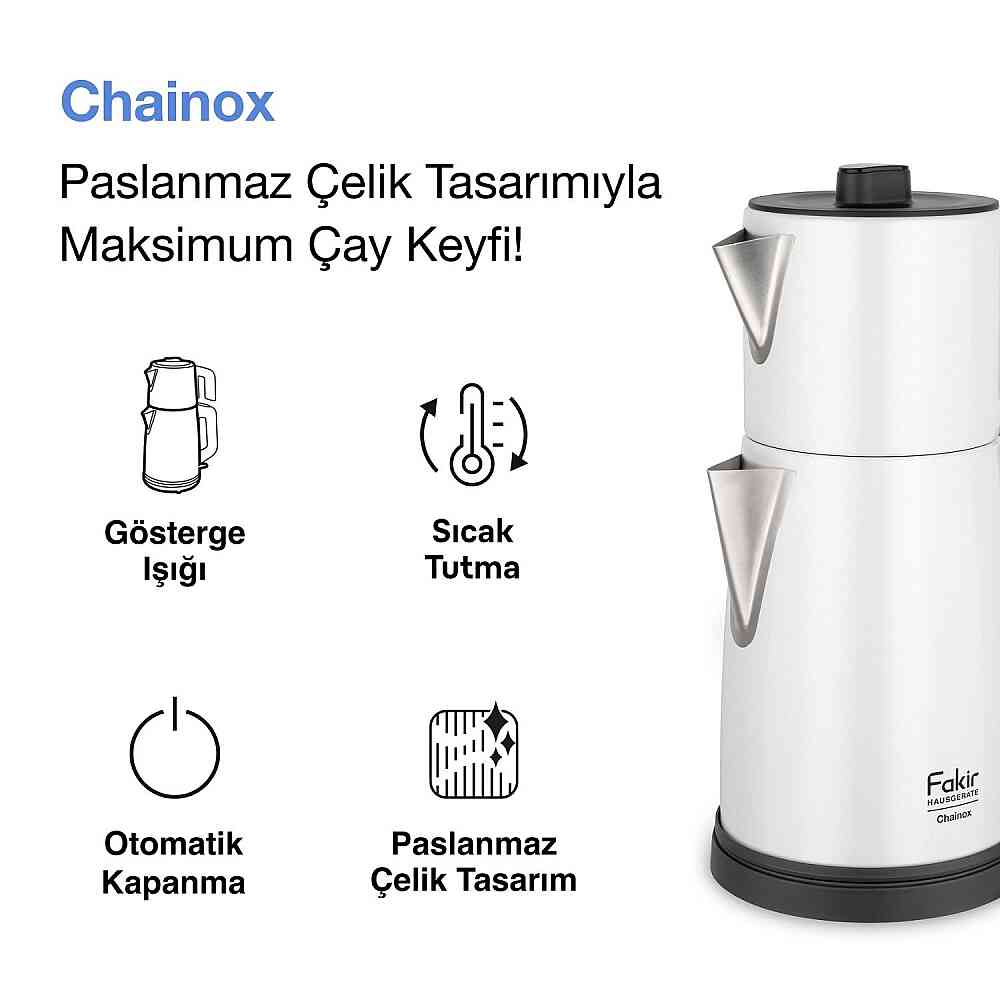 Fakir Chainox Cay Makinesi Silverstone görsel 2